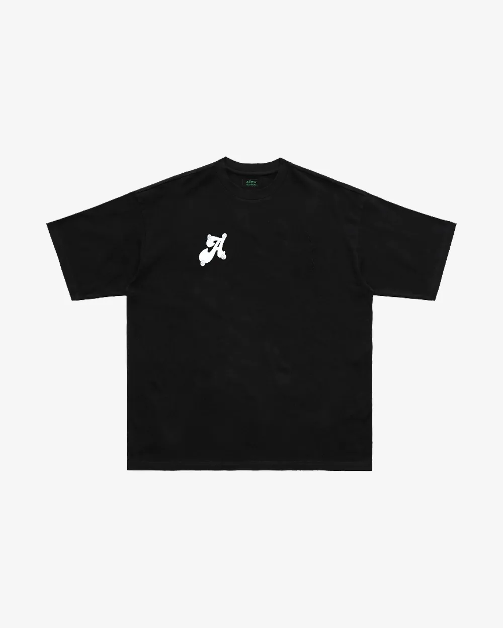 A FEW GOOD KIDS MECHANIC LOGO BLACK TEE