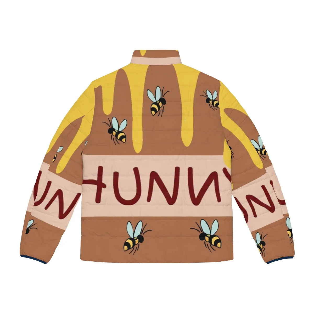 Adorable Honey Bear Puffer Jacket for Kids