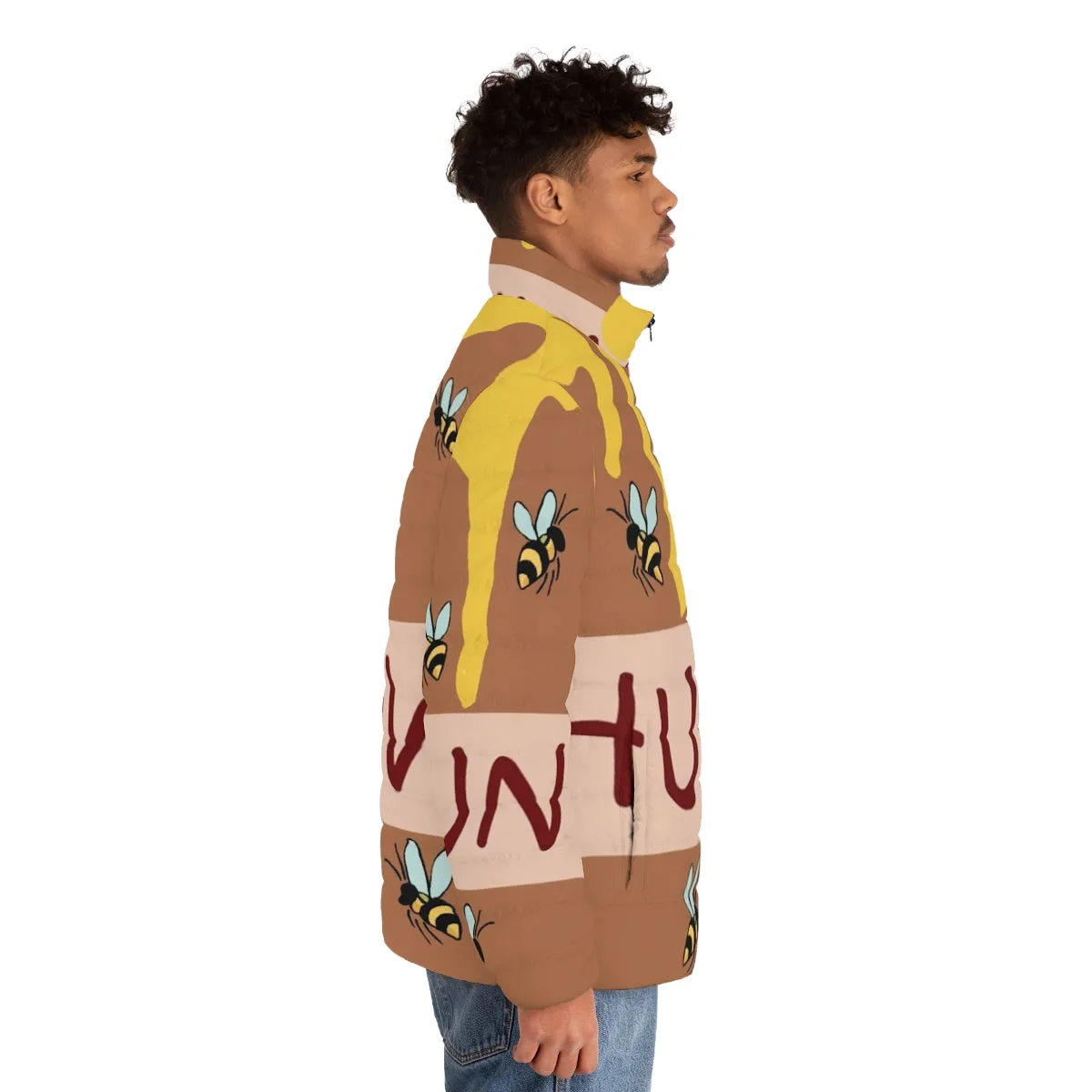 Adorable Honey Bear Puffer Jacket for Kids