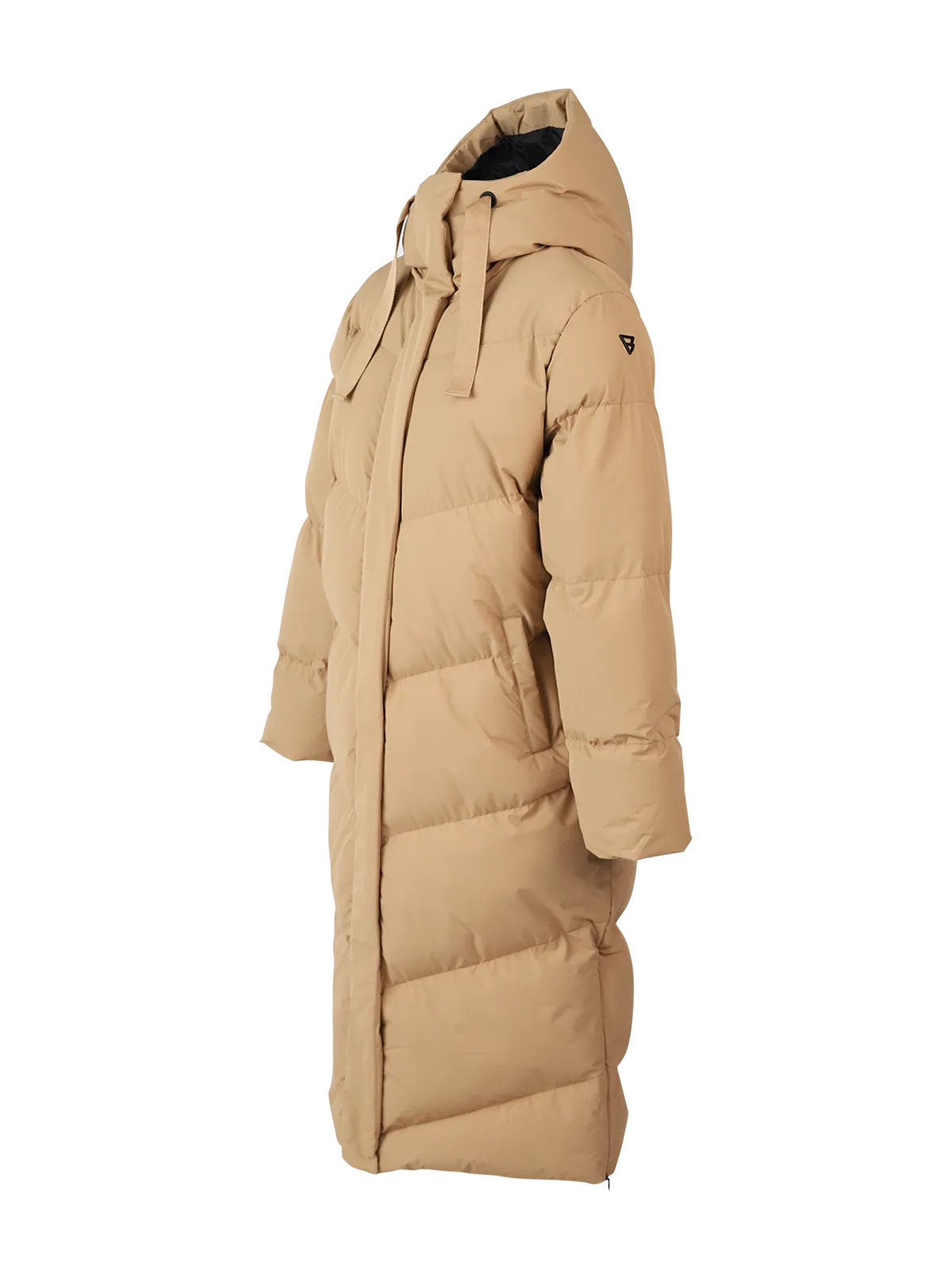 Bigsury Women Long Puffer Coat | Desert