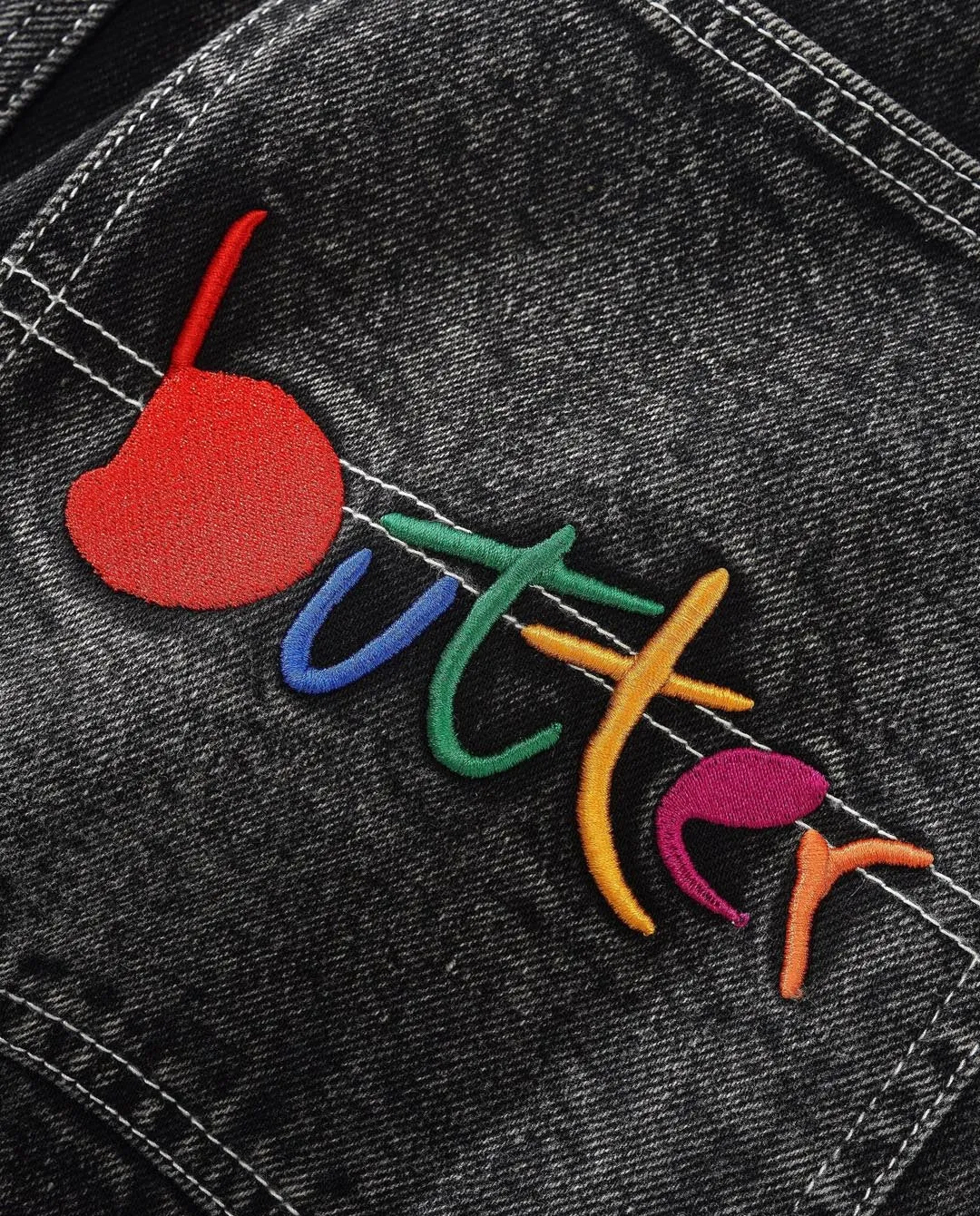 Butter Goods - Art Denim Jeans - Washed Black