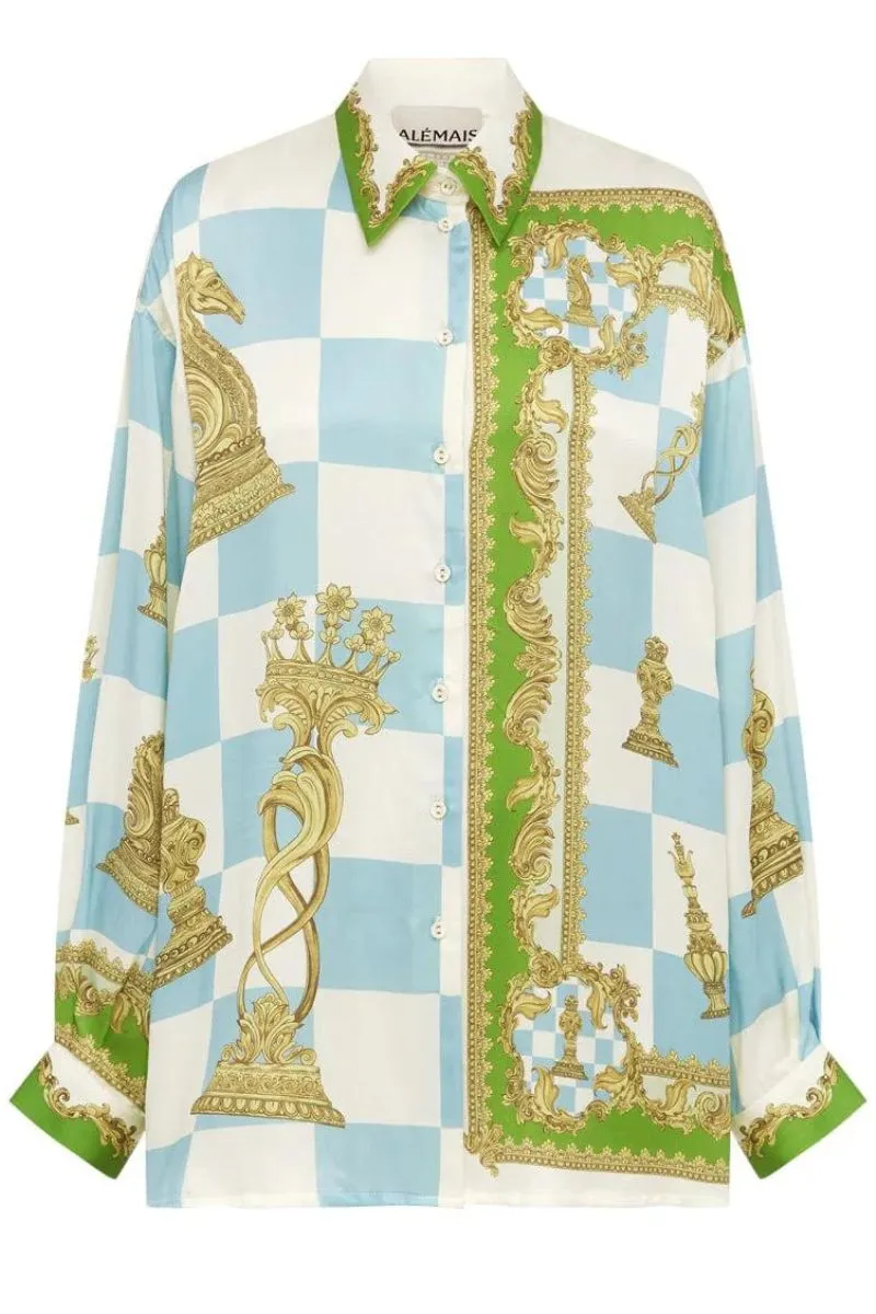 Checkmate Silk Shirt