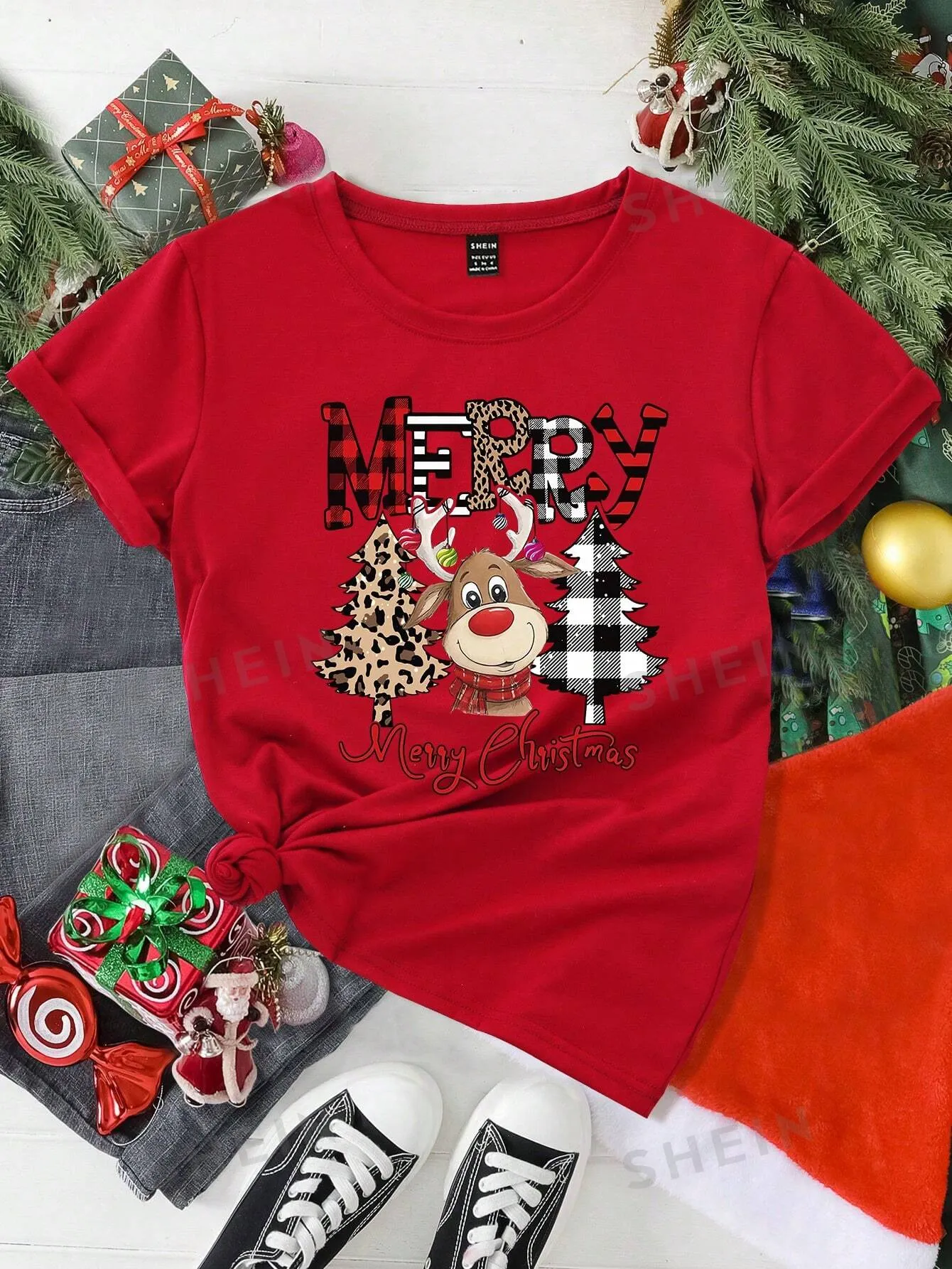 Christian graphic t shirts|Christmas Women Casual Graphic Short Sleeve T-Shirt