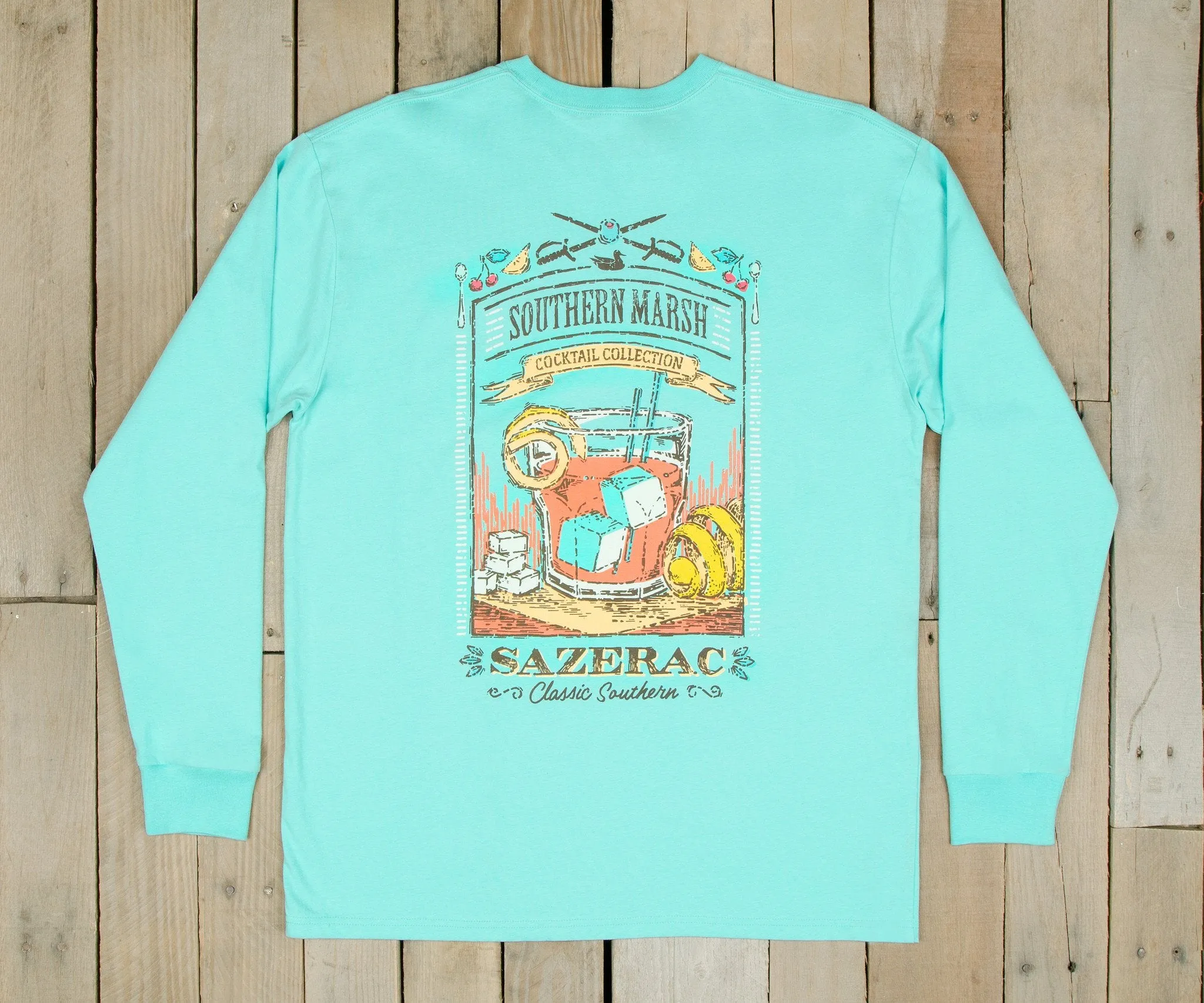 Cocktail Tee - Sazerac - Long Sleeve