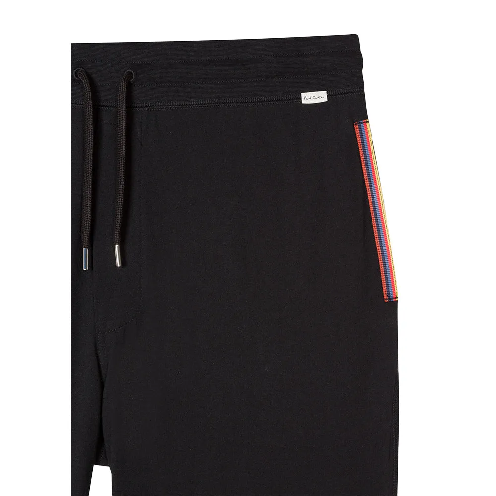 Cotton Jersey Lounge Pants, Black