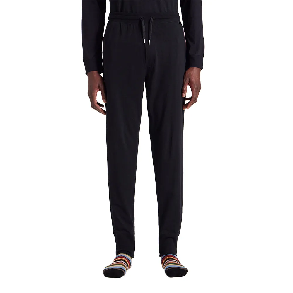 Cotton Jersey Lounge Pants, Black
