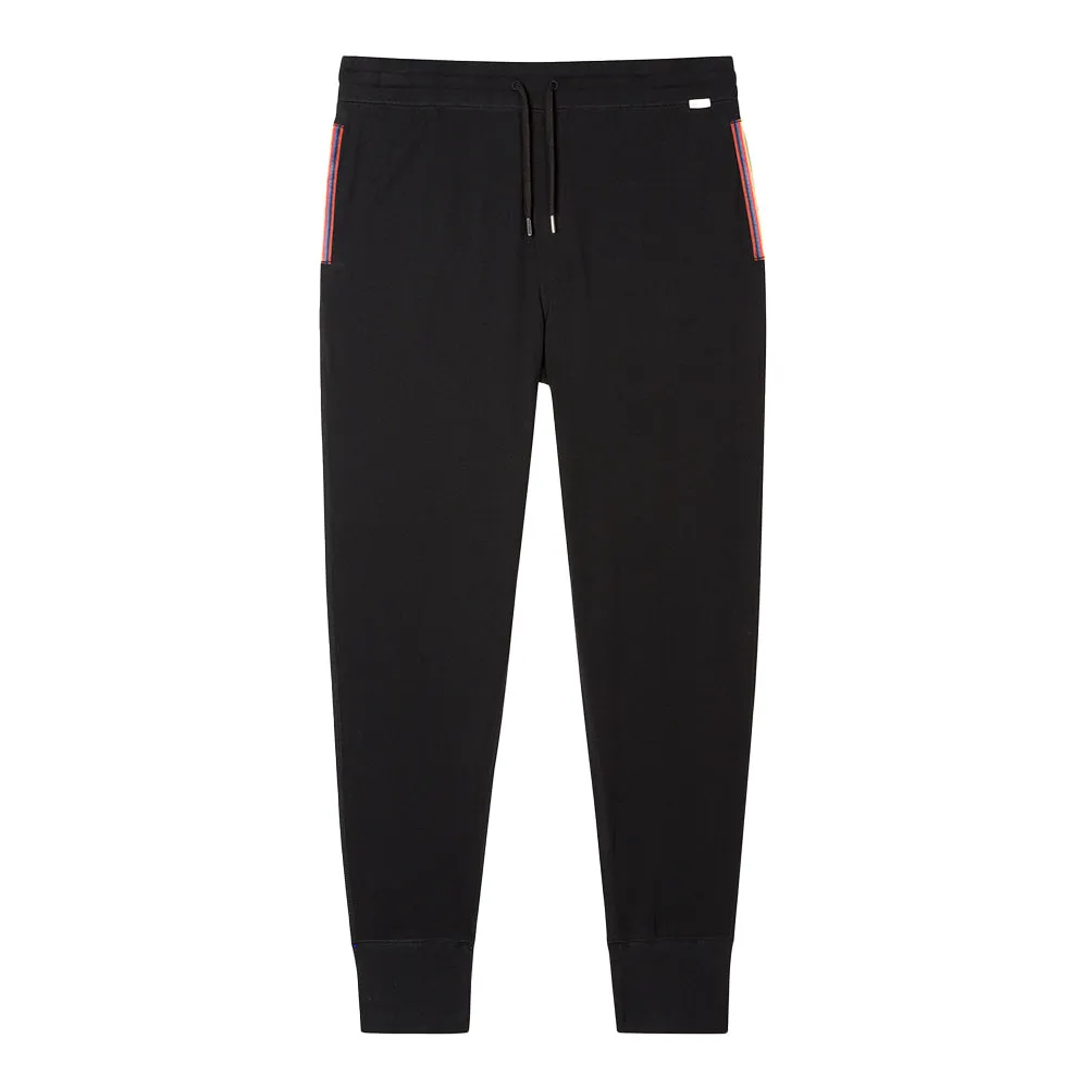 Cotton Jersey Lounge Pants, Black