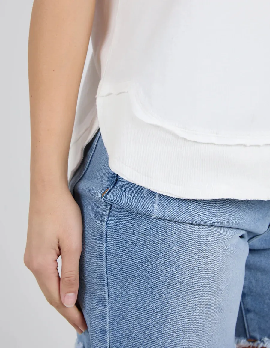 Foxwood Farrah Short Sleeve Tee - White