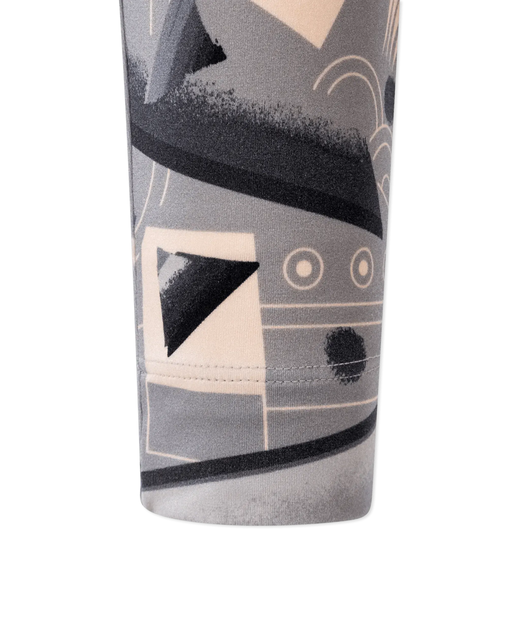Geometric Print Lycra Leggings