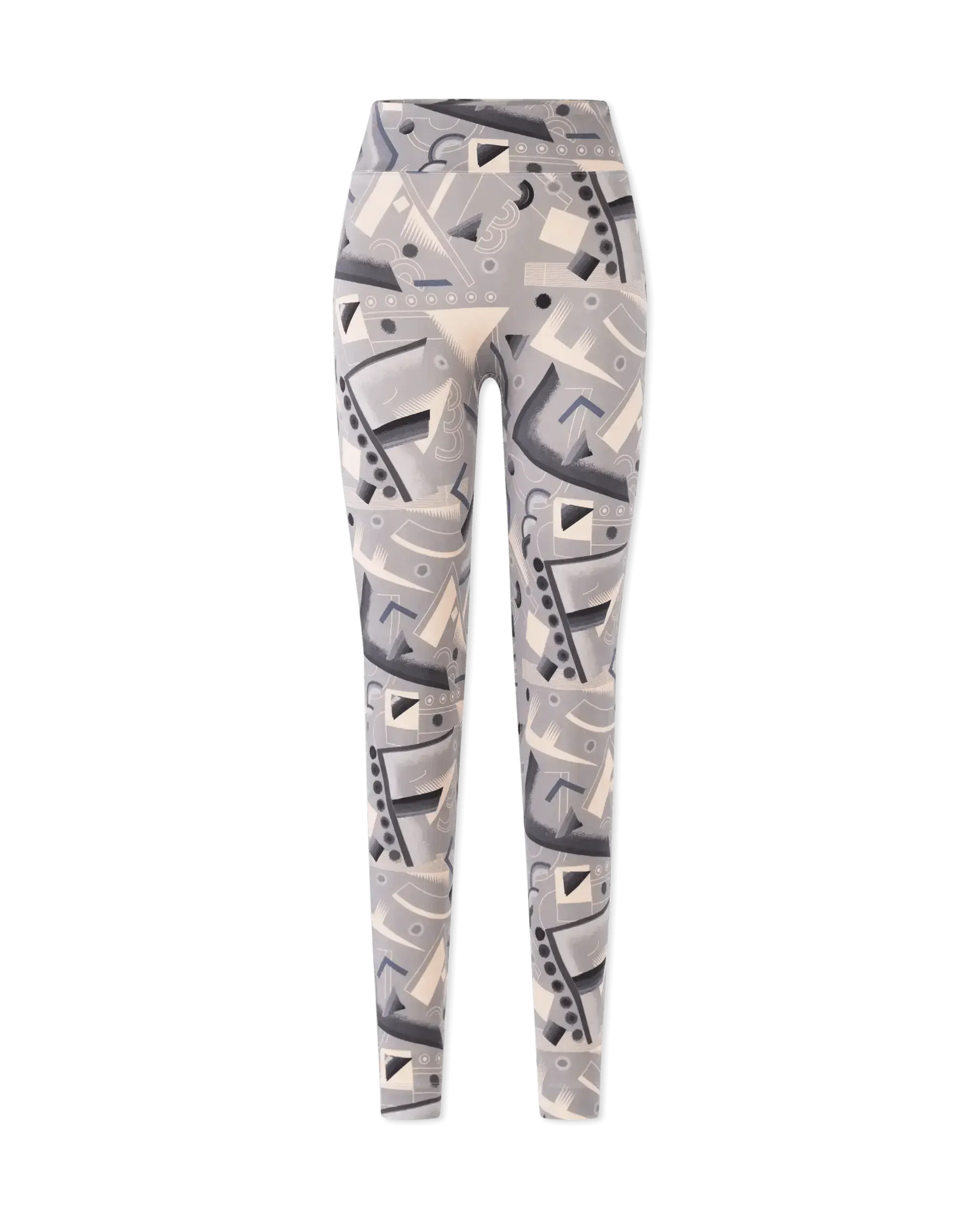 Geometric Print Lycra Leggings
