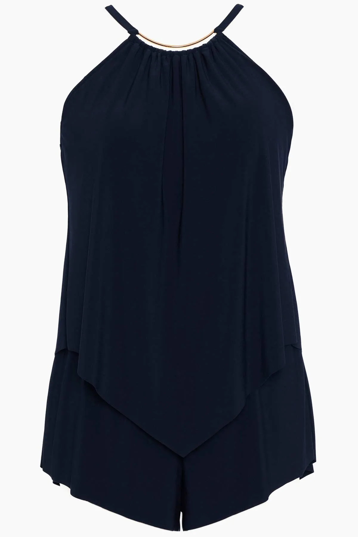 Halo Effect Goldie One Piece Romper Swimsuit