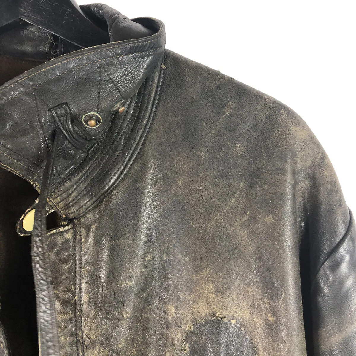 Heavy Leather German Luftwaffe Flight Suit Boiler C1940