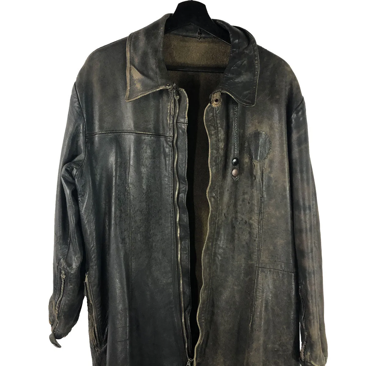 Heavy Leather German Luftwaffe Flight Suit Boiler C1940