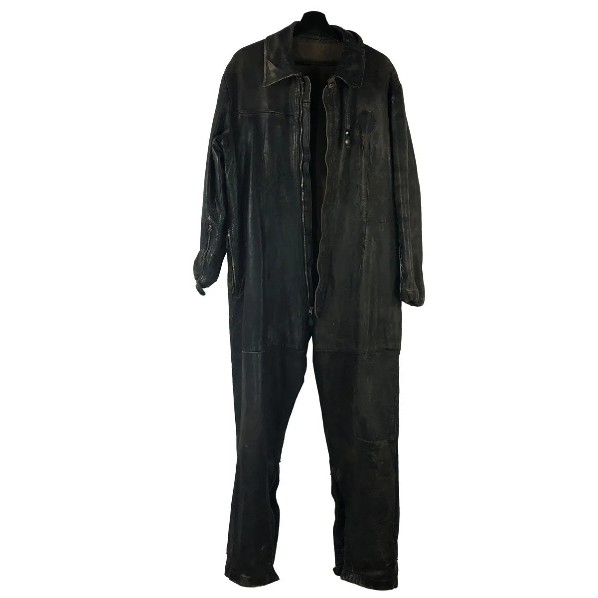 Heavy Leather German Luftwaffe Flight Suit Boiler C1940