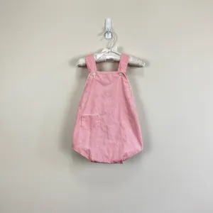 H.M. Woggle Bug Pink Bow Sun Suit Romper 12 Months USA