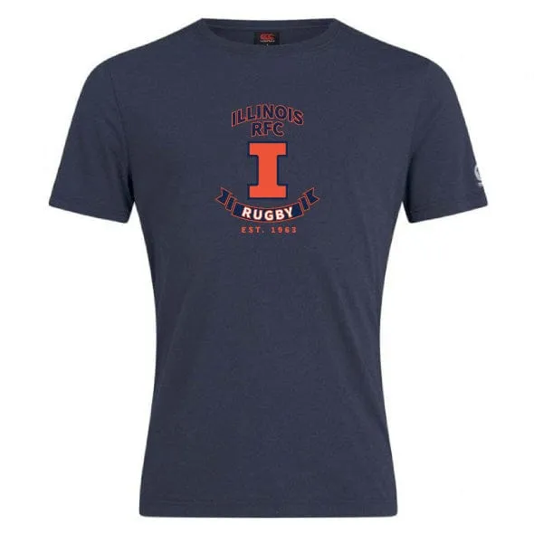 Illinois RFC Club Plain Tee by Canterbury