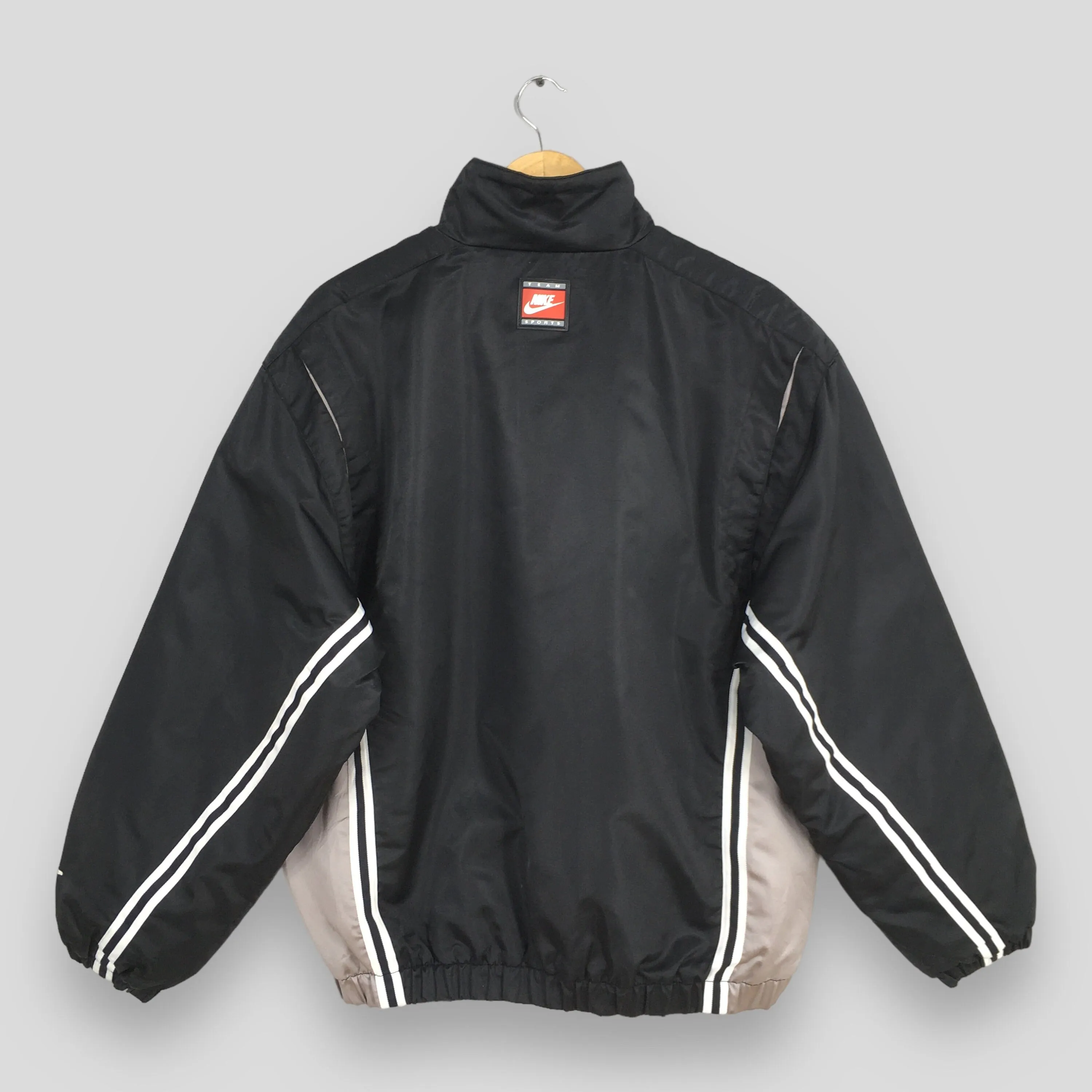 Nike Swoosh Black Puffer Jacket XLarge