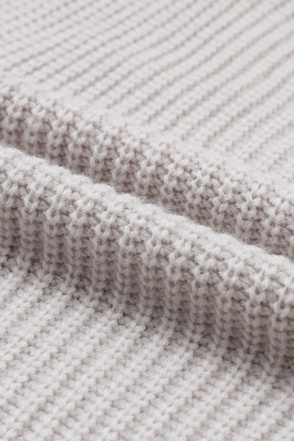 Oversized Cable Knit Cardi