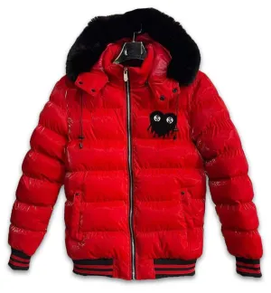 Reelistik Love Hurts Reversible Bubble Jacket (Red)