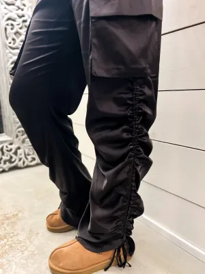 Smokeshow Satin Cargo Pant