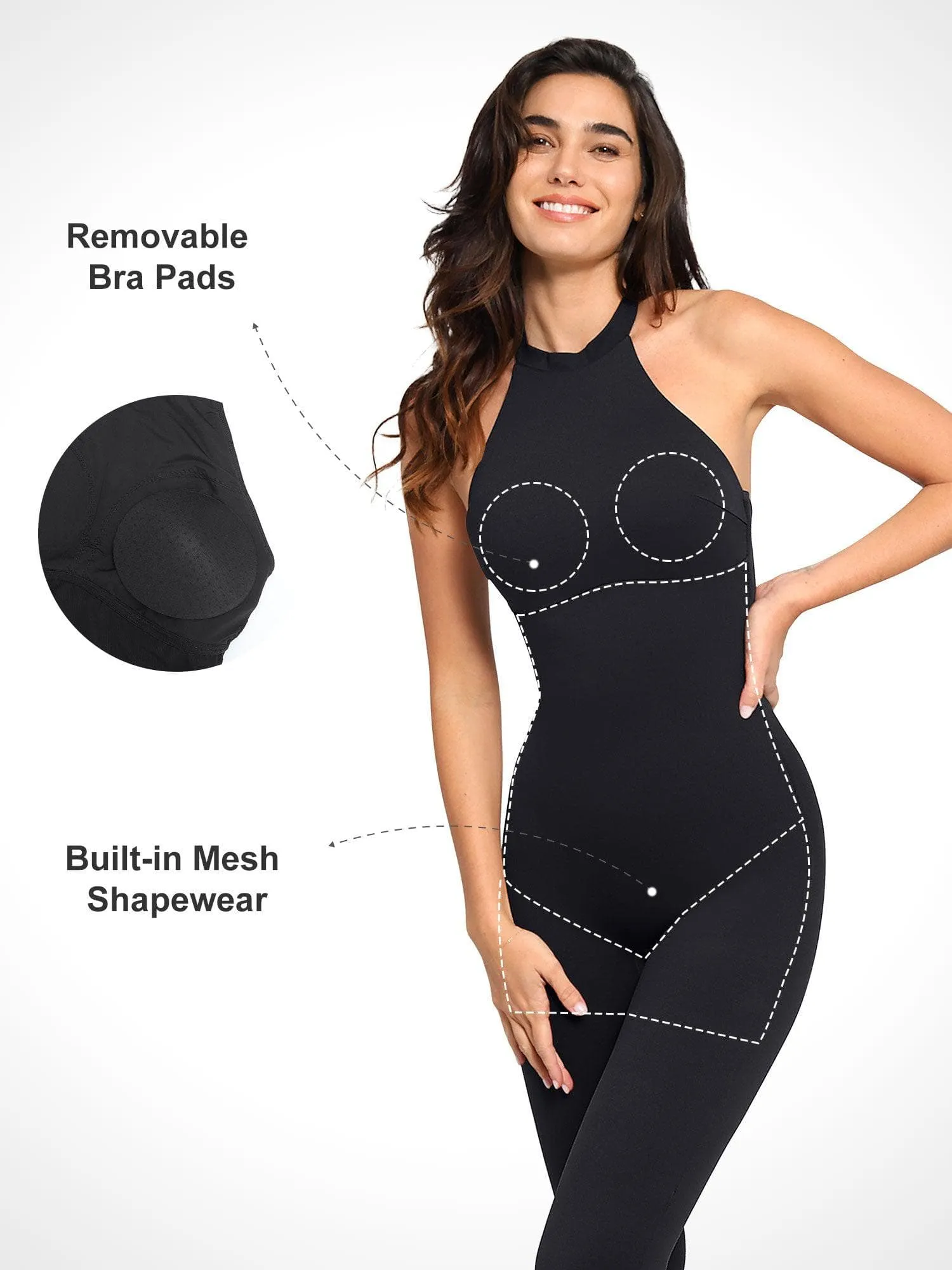 The Shapewear Jumpsuit One Piece Thigh Slimming For Insiders