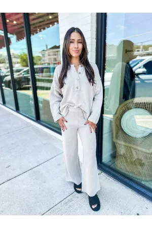 Waffle Knit Pants