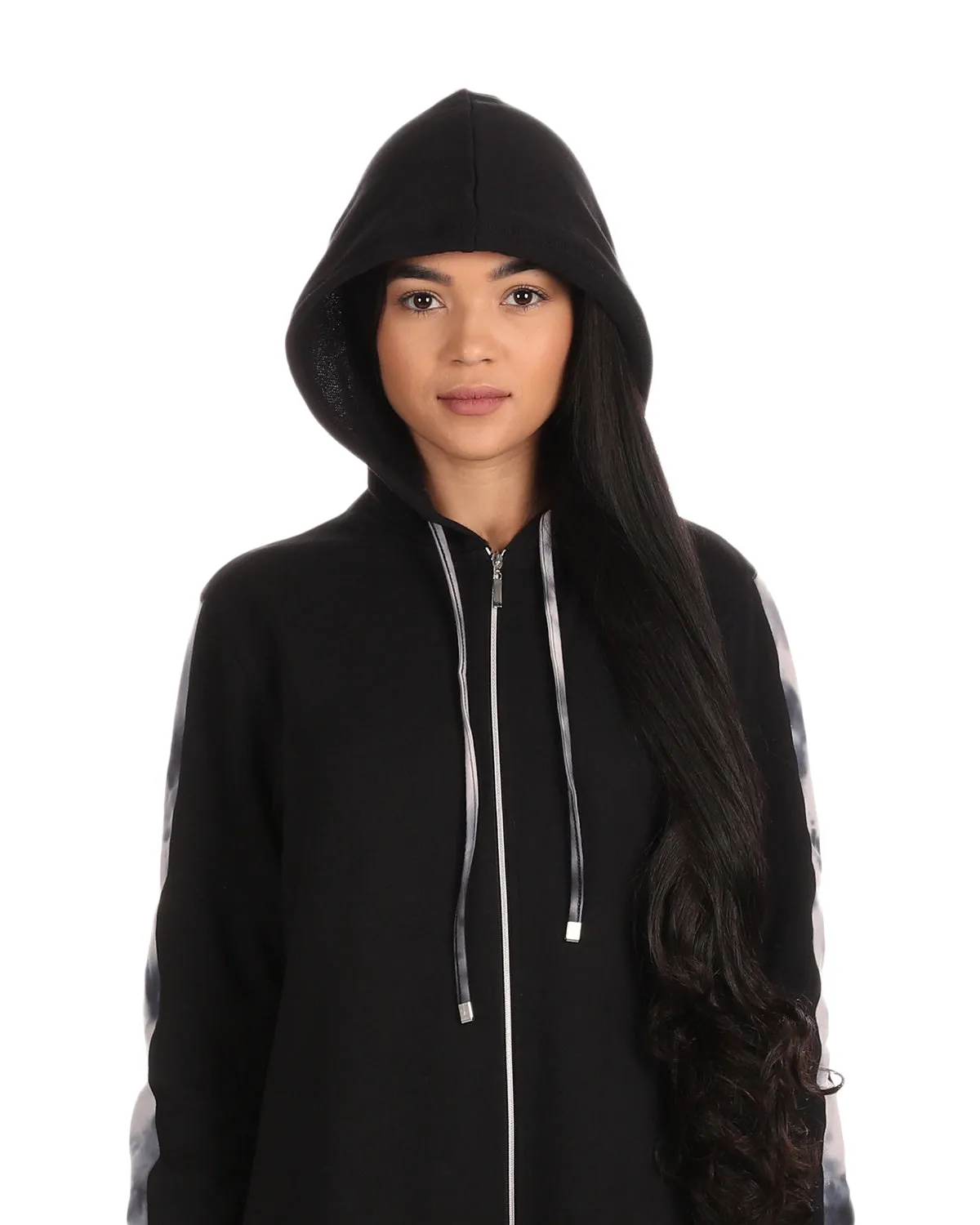 Women's Cotton Blend French Terry Ankle-Length Zip Robe