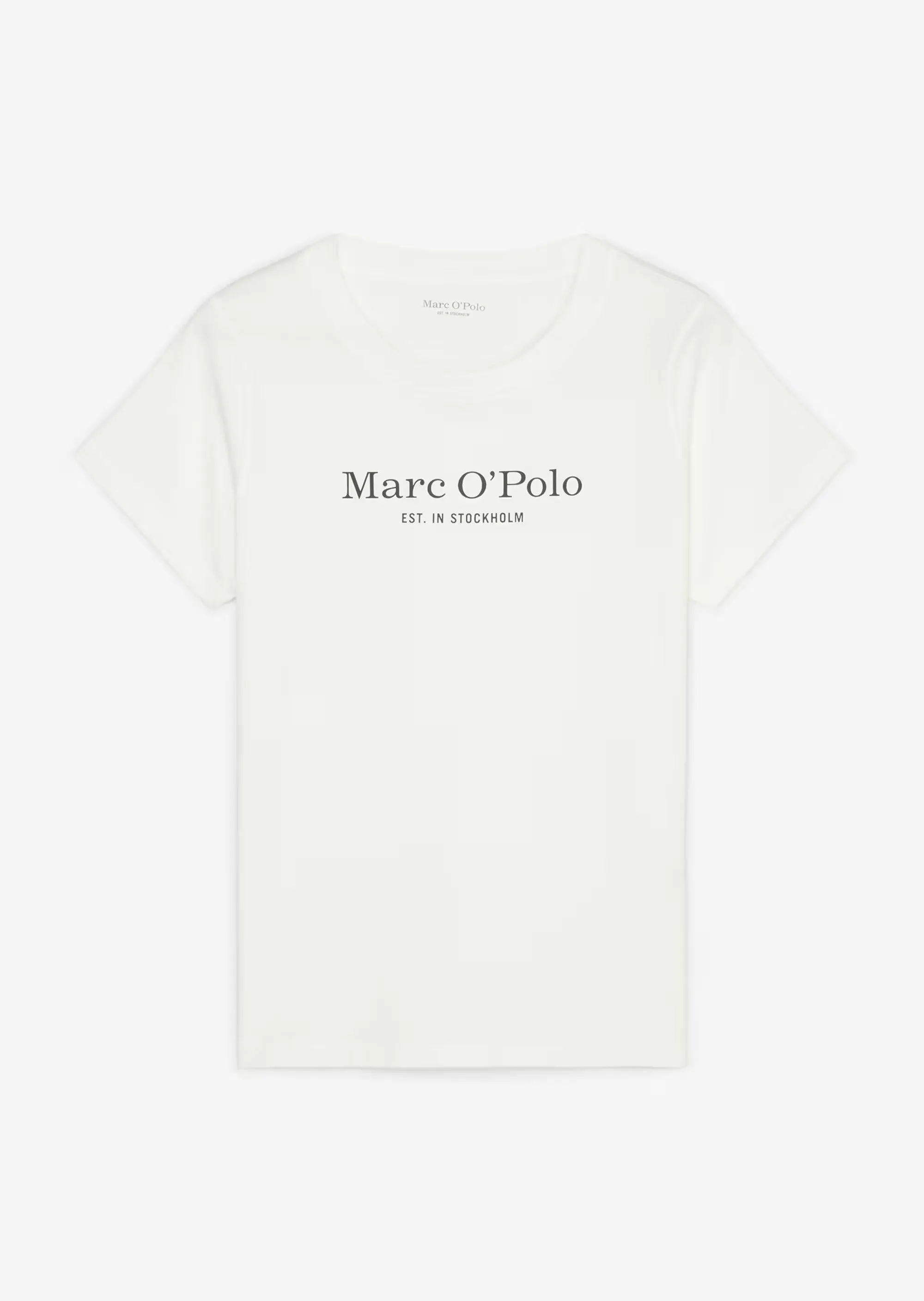 Womens Round Neck Short Sleeve Organic Cotton T-Shirt