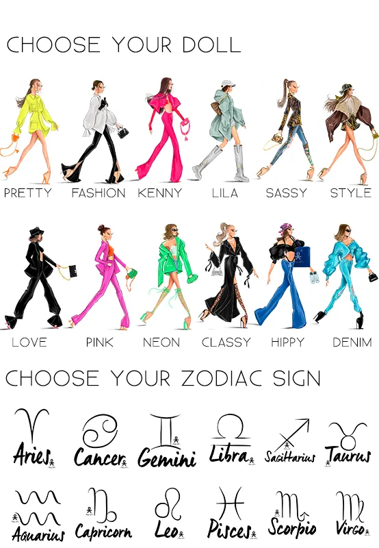 ZODIAC Satin Button-Down Blouse (Dolls 7-12) - ONE SIZE